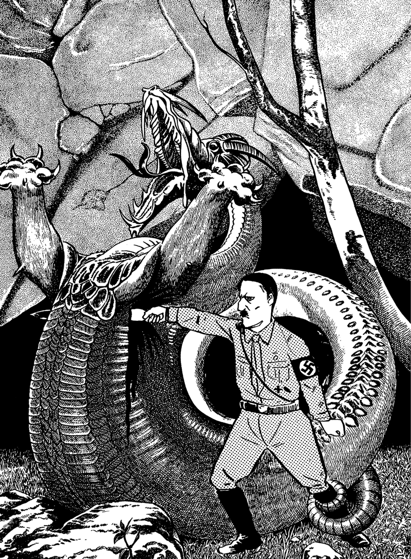 Illustration for article titled Exclusive D&Q preview: A dictator rises in Shigeru Mizukiās Hitler